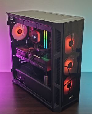 RTX 5090/ Ryzen 7-9800X3D/ RAM 32GB/ SSD 1TB/ Водно/ Windows 11 Pro/ Геймърски компютър Dark Reaper DRBEST1