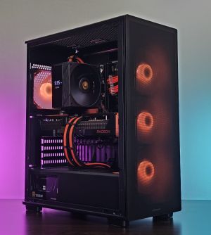 RX 9070XT 16GB/ Ryzen 7-7800X3D/ RAM 32GB /SSD 1TB/ +Windows 11 Pro/ Gaming PC Dark Reaper DR035