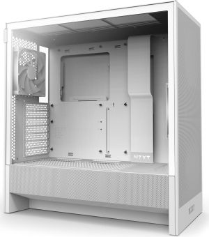 Case NZXT H5 Flow 2024 White, Mid-Tower