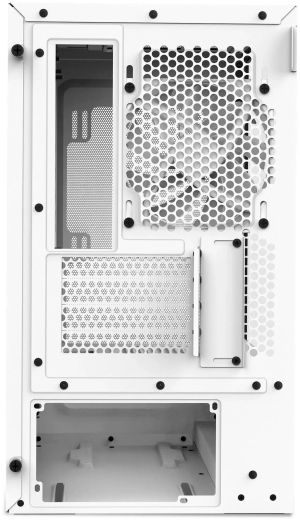 Кутия NZXT H3 Flow 2025 All White Micro-ATX Tower