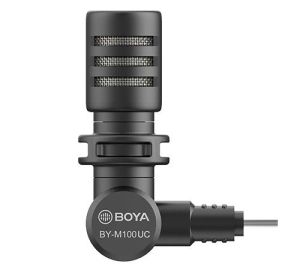 Микрофон BOYA BY-M100UC компактен