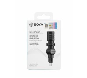 Микрофон BOYA BY-M100UC компактен