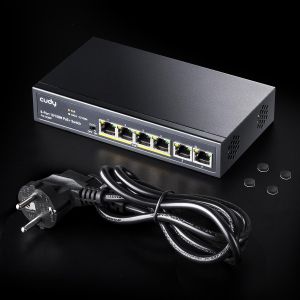 Switch Cudy FS1006PL, 6-Port 10/100M PoE+ Switch