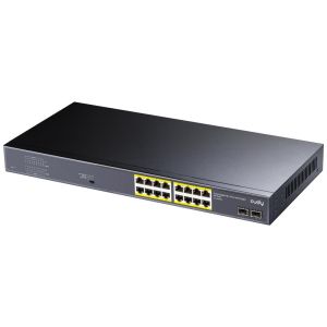 Switch Cudy GS1020PS2, 16 x Gigabit PoE, 2 x Gigabit SFP