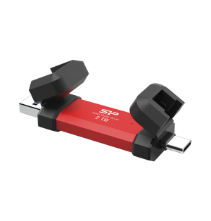 External SSD Silicon Power DS72 Red - 2TB