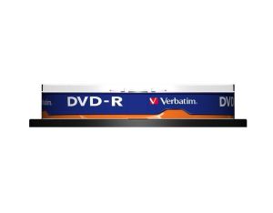 Media Verbatim DVD-R AZO 4.7GB 16X MATT SILVER SURFACE (10 PACK)