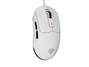 Mouse Genesis Gaming Mouse Krypton 660 12000 DPI RGB White