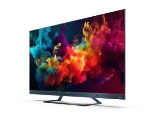 Television Sharp 50FQ5EG, 50" QLED GOOGLE TV, 4K Ultra HD 144Hz Quantum Dot 3840x2160 Aluminum Slim Frameless, AQUOS AI, DVB-T/T2/C/S/S2, 500 NIT, Active Motion 1400, HARMAN/KARDON, HDR10, Dolby Atmos, Dolby Vision, DTS:X, Google Assistant, HDMI eARC, Mi