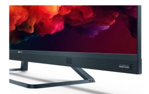 Television Sharp 50FQ5EG, 50" QLED GOOGLE TV, 4K Ultra HD 144Hz Quantum Dot 3840x2160 Aluminum Slim Frameless, AQUOS AI, DVB-T/T2/C/S/S2, 500 NIT, Active Motion 1400, HARMAN/KARDON, HDR10, Dolby Atmos, Dolby Vision, DTS:X, Google Assistant, HDMI eARC, Mi