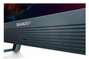 Television Sharp 50FQ5EG, 50" QLED GOOGLE TV, 4K Ultra HD 144Hz Quantum Dot 3840x2160 Aluminum Slim Frameless, AQUOS AI, DVB-T/T2/C/S/S2, 500 NIT, Active Motion 1400, HARMAN/KARDON, HDR10, Dolby Atmos, Dolby Vision, DTS:X, Google Assistant, HDMI eARC, Mi