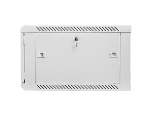 Communication cabinet Lanberg rack cabinet 19" wall-mount 6U / 600x600 for self-assembly (flat pack), gray