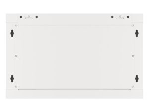 Communication cabinet Lanberg rack cabinet 19" wall-mount 6U/600x600 for self-assembly with metal door gray (flat pack)