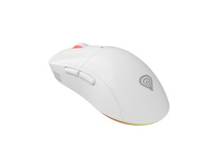 Mouse Genesis Wireless Gaming Mouse Zircon XIII Custom Wireless 26000 DPI White