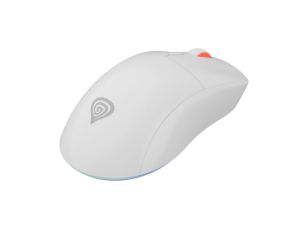 Mouse Genesis Wireless Gaming Mouse Zircon XIII Custom Wireless 26000 DPI White