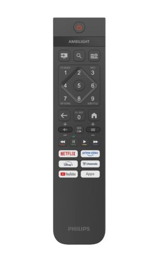 Philips TV 43PUS7000/12, 43" 4K UHD DLED, 3840 x 2160p, 60Hz, DVB-T/T2/T2-HD/C/S/S2, Pixel Precise Ultra HD, HDR10+, HLG, Titan OS, Dolby Atmos, 3*HDMI, 2*USB, 802.11ac, BT 5.2, 20W RMS, Black