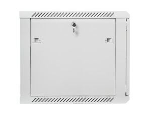 Communication cabinet Lanberg rack cabinet 19" wall-mount 9U / 600x600 for self-assembly (flat pack), gray