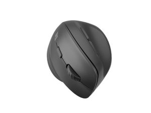 Mouse Natec Vertical Mouse Crake 2 BLUETOOTH 5.2 + 2.4GHZ BLACK 2400dpi, Right handed, black