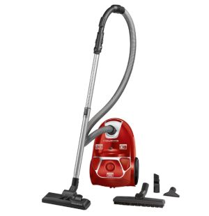 Vacuum cleaner Rowenta RO3953EA, Compact Power parquet ACAA, 75db, H+ bag, SPA upgrade suction head, TTM + XL with brush, parquet + crevice tool 2 in 1 + upholstery nozzle, color red