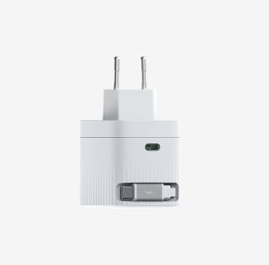 Charger HikVision GaN Fast Charger 2C 67W, USB-C retractable cable & USB C Port, Universal Compatibility (phones, tablets, laptops, switch and other devices), Portable