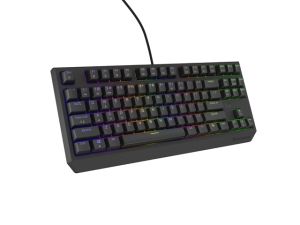 Keyboard Genesis Gaming Keyboard Thor 230 TKL US RGB Mechanical Outemu Brown Black Hot Swap