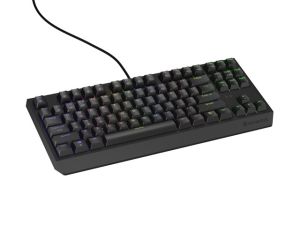 Keyboard Genesis Gaming Keyboard Thor 230 TKL US RGB Mechanical Outemu Brown Black Hot Swap