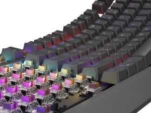 Keyboard Genesis Gaming Keyboard Thor 230 TKL US RGB Mechanical Outemu Brown Black Hot Swap