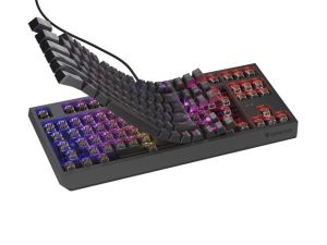 Keyboard Genesis Gaming Keyboard Thor 230 TKL US RGB Mechanical Outemu Brown Black Hot Swap