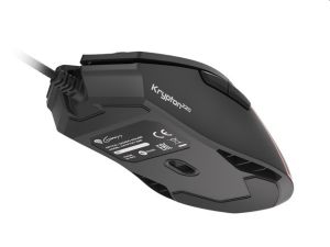 Mouse Genesis Gaming Mouse Krypton 220 RGB 6400 DPI With Software Black