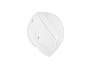 Mouse Natec Vertical Mouse Crake 2 Wireless, 2400DPI Bluetooth 5.2 + 2.4 GHz White