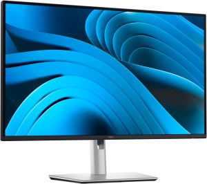 Монитор Dell P2725DE, 27" WQHD LED, IPS Anti-Glare, 5ms, 100 Hz, 1500:1, 350 cd/m2, 2560x1440, 99% sRGB, USB-C Hub, 3x USB 5Gbps Type-A, HDMI, Display Port, Power Delivery 90w, RJ45, Height Adjustable, Pivot, Swivel, Tilt, Black
