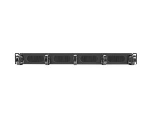 Accessory Lanberg 19" cable management AK-1203-B brush panel 5 rings- type b 1U, black
