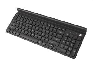 Set Natec Keyboard Felimare US Layout Wireless Bluetooth + 2.4 GHz Slim Pnone/Tablet Holder, Black
