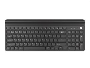 Set Natec Keyboard Felimare US Layout Wireless Bluetooth + 2.4 GHz Slim Pnone/Tablet Holder, Black