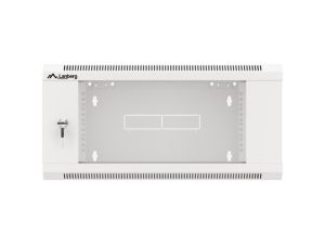 Communication cabinet Lanberg rack cabinet 19" wall-mounted 4U 600 fast assembly (flat pack) gray