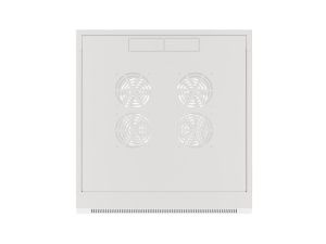 Communication cabinet Lanberg rack cabinet 19" wall-mounted 4U 600 fast assembly (flat pack) gray