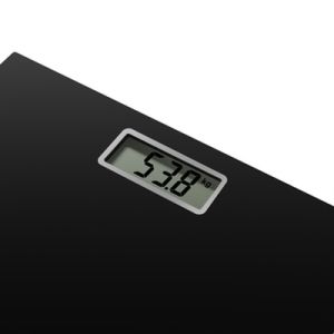 Везна Tefal PP1400V0, Premiss Black, glass platform (30x30x2cm), 150kg /100 g, display (65x28mm), 1 battery CR 2032