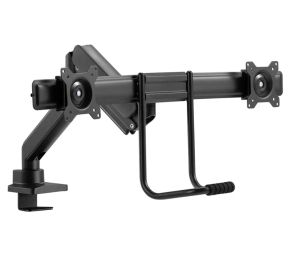 Стойка Neomounts Screen Desk Mount 2 screens (topfix clamp & grommet) for 2 Monitor Screens, Black