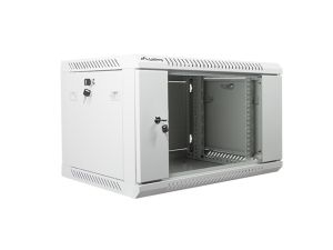 Communication cabinet Lanberg rack cabinet 19" wall-mount 6U / 600x450 for self-assembly (flat pack), gray