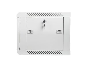 Communication cabinet Lanberg rack cabinet 19" wall-mount 6U / 600x450 for self-assembly (flat pack), gray