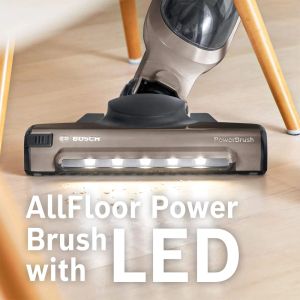 Прахосмукачка Bosch BBH3ALL23, Cordless Handstick Vacuum cleaner 2 in 1 Flexxo Gen2 23Vmax, Serie 4, built-in accessories, Brown