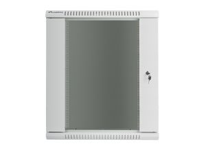 Communication cabinet Lanberg rack cabinet 19" wall-mount 15U / 600x450 for self-assembly (flat pack), gray