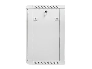 Communication cabinet Lanberg rack cabinet 19" wall-mount 15U / 600x450 for self-assembly (flat pack), gray