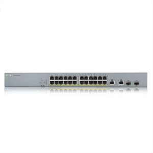 Switch ZyXEL GS1350-26HP, 26 Port managed CCTV PoE switch, long range, 375W