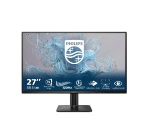 Монитор Philips 27E2N1110, 27" IPS WLED, 1920x1080@120Hz, 4ms GtG, 1ms MPRT, 300cd m/2, 1500:1, Mega Infinity DCR, Adaptive Sync, FlickerFree, LowBlue Mode, Tilt, D-SUB, HDMI
