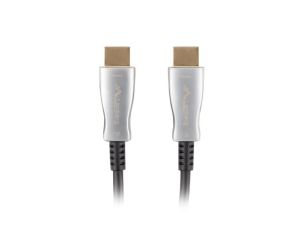 Cable Lanberg HDMI M/M v2.0 cable 50m optical black aoc