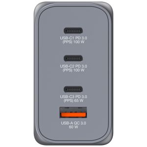 Charger Verbatim GNC-200 GaN Charger 4 Port 200W USB A/C (EU/UK/US)