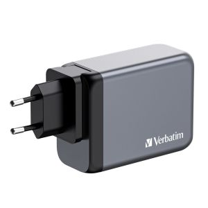 Charger Verbatim GNC-200 GaN Charger 4 Port 200W USB A/C (EU/UK/US)