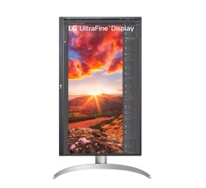 Monitor LG 27UP850K-W, 27" UltraFine UHD, IPS 4K , 5ms, 1200:1, 400cd/m2, 3840 x 2160, DCI-P3 95%, HDR 400, HDMI, USB-C, PD- 96 W, DisplayPort, Reader mode, Dynamic Action Sync, Tilt, Height (Range), Swivel, Speakers 2x5W, LG Switch, Black