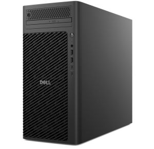 Workstation Dell Pro Max Tower T2 FCT2250, Intel Core Ultra 7 265K (30 MB cache, 20 cores, 3.3 GHz to 5.5GHz), 32GB: 2 x 16 GB, DDR5, 5600 MT/s, 1TB SSD PCIe M.2, Integrated Graphics, Bulgarian Keyboard&Mouse, 1500W, Win 11Pro, 3Y PS