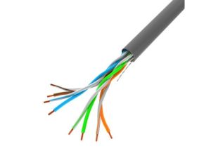Lanberg LAN cable CAT.5e utp 100m solid cu gray cpr + fluke passed